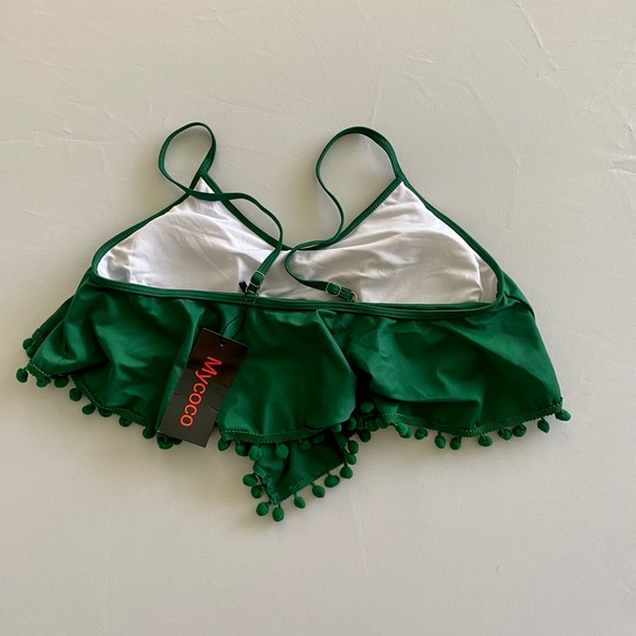 Mycoco, green, bikini top, size XL. - Picture 4 of 5